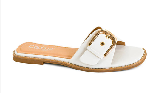Corkys Pick Me Up Ivory Sandals