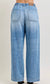 Judy Blue High Waisted Featherweight Baggy Elastic Waist Jeans - 881090