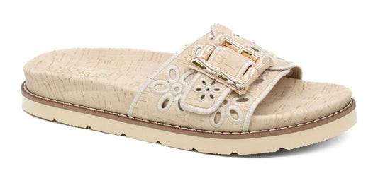 Corkys Slid In My DM Natural Sandals