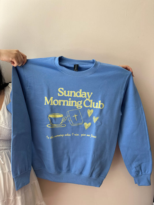 Sunday Morning Club Sweatshirt