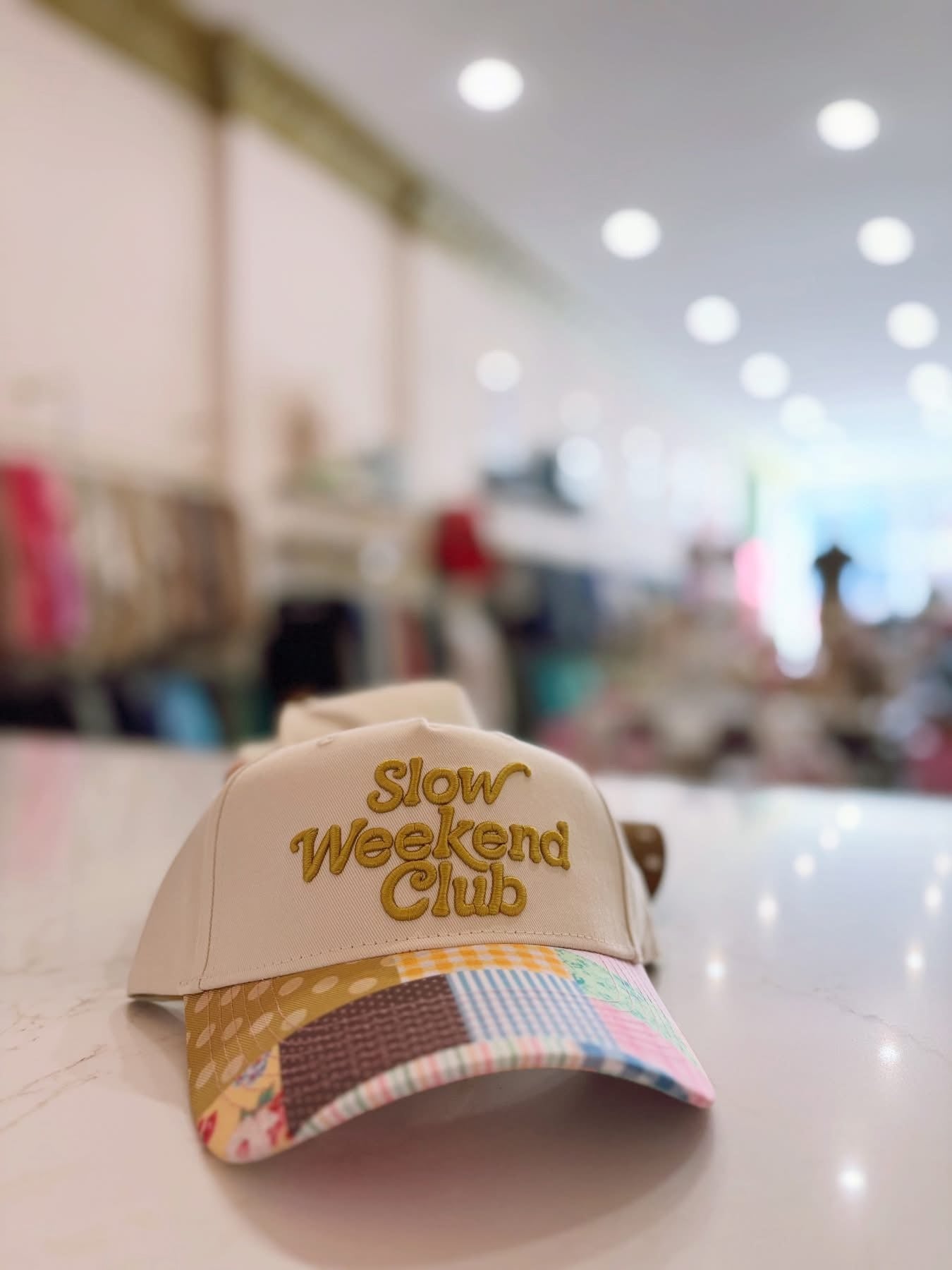 Slow Weekend Club Trucker Hat
