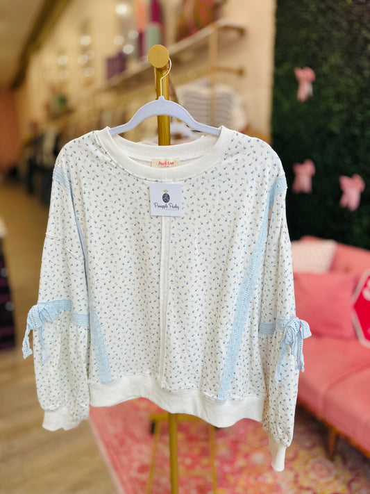 I Got Everything I Wanted Floral Pullover