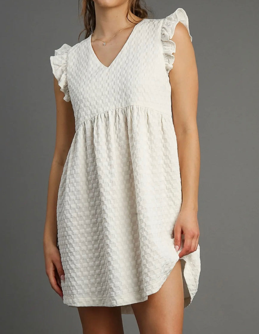 The Polished Comfort Mini Dress