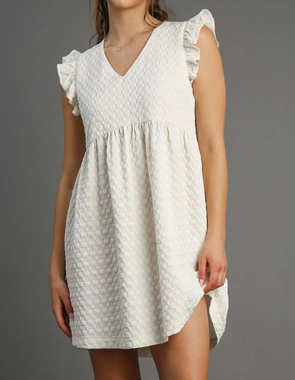The Polished Comfort Mini Dress