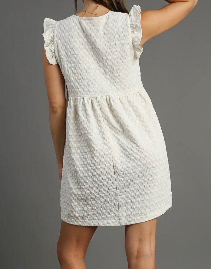 The Polished Comfort Mini Dress