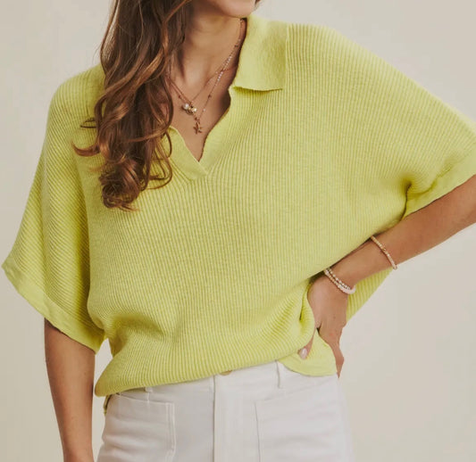 The Weekend Agenda Knit Top
