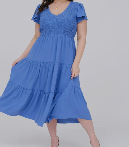 The Just Right Plus Size Midi Dress