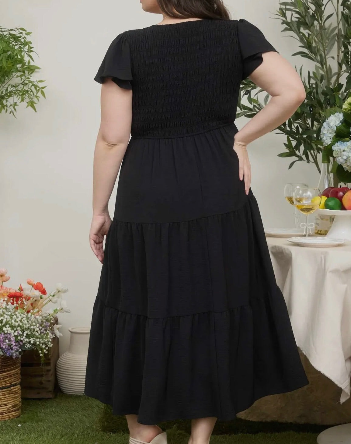 The Just Right Plus Size Midi Dress