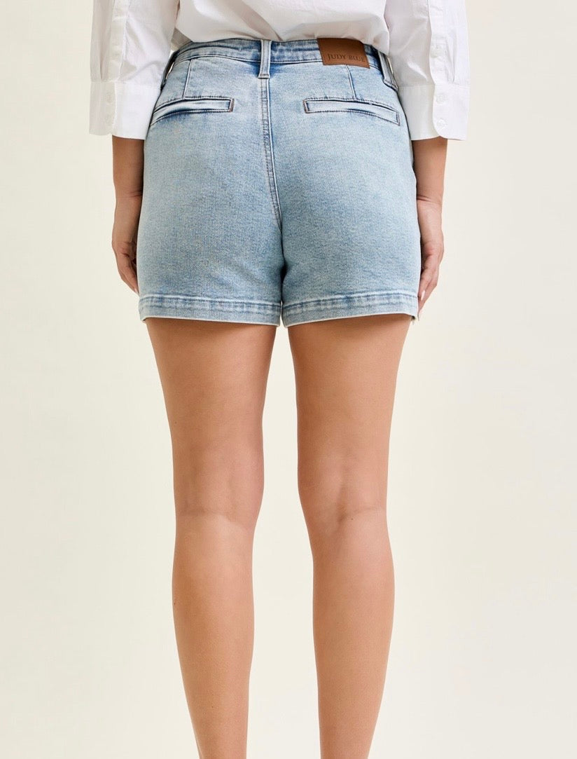 Judy Blue High Waisted Trouser Shorts - 150354