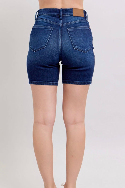 Judy Blue High Waisted Bermuda Shorts - 15293