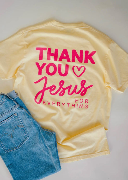 Thank You Jesus Graphic Tee