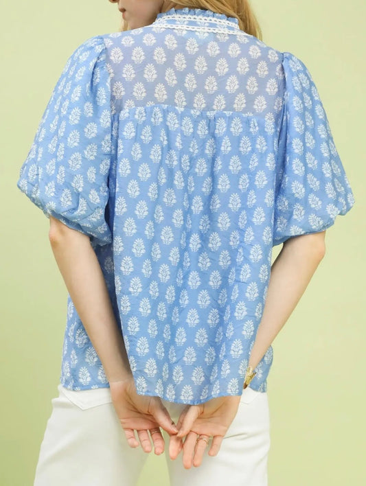 The Stillwater Floral Top