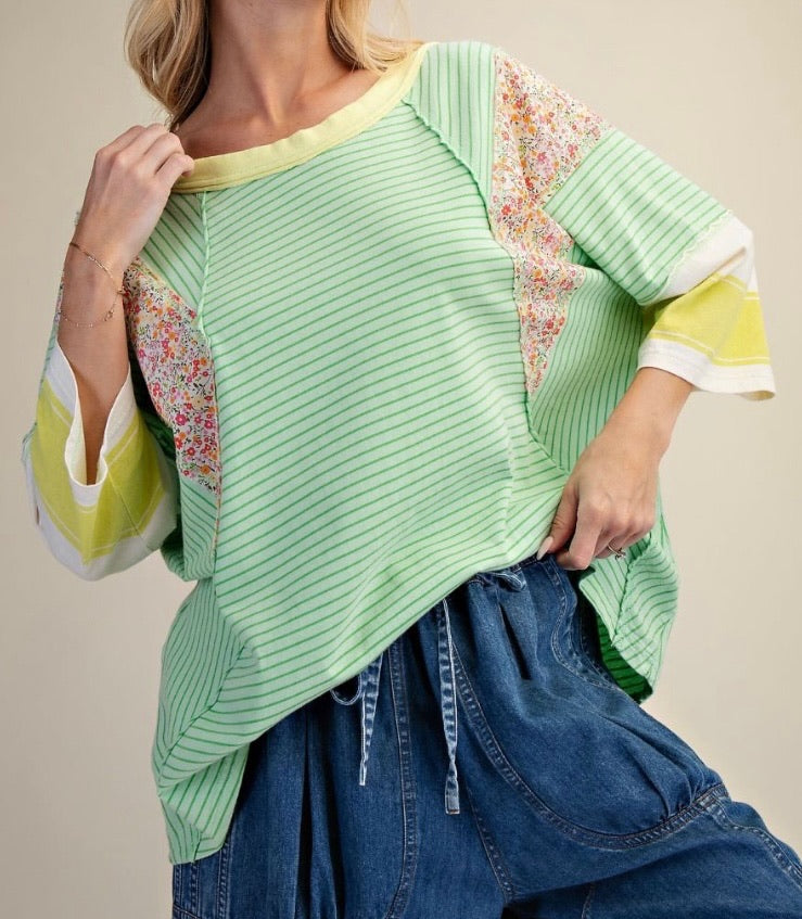Patchwork Botanical's Striped Top