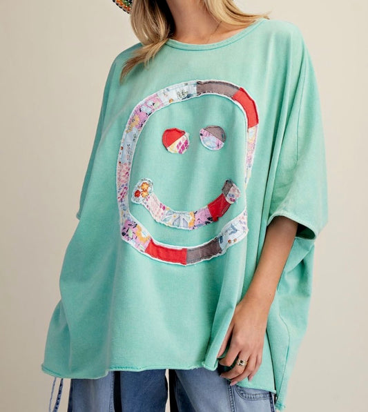 Have A Good Day Oversized Top