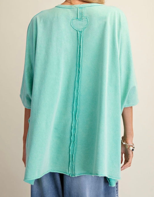 Have A Good Day Oversized Top