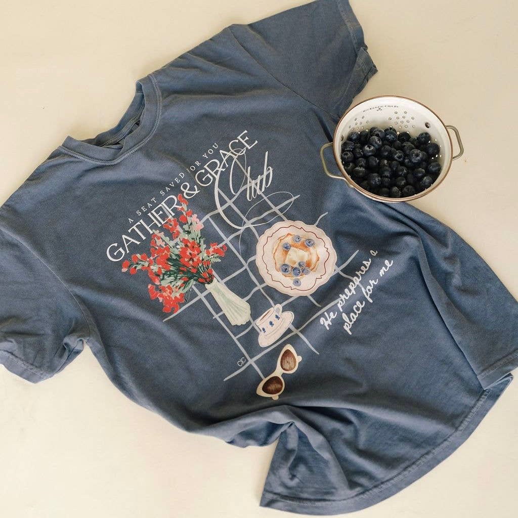 Gather And Grace Club Graphic Tee