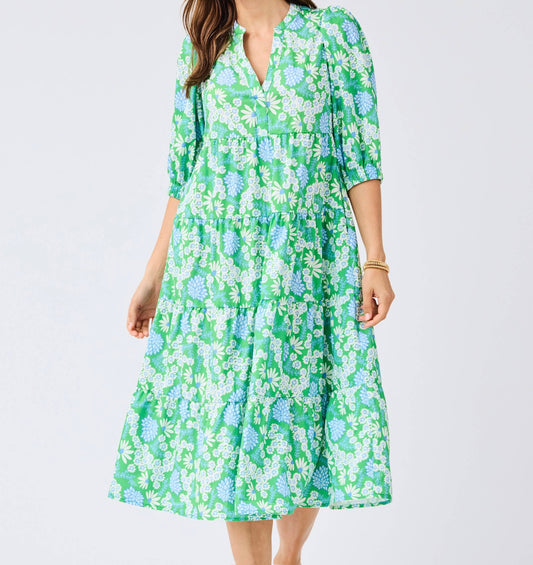 Fern and Daisy Drift Midi Dress