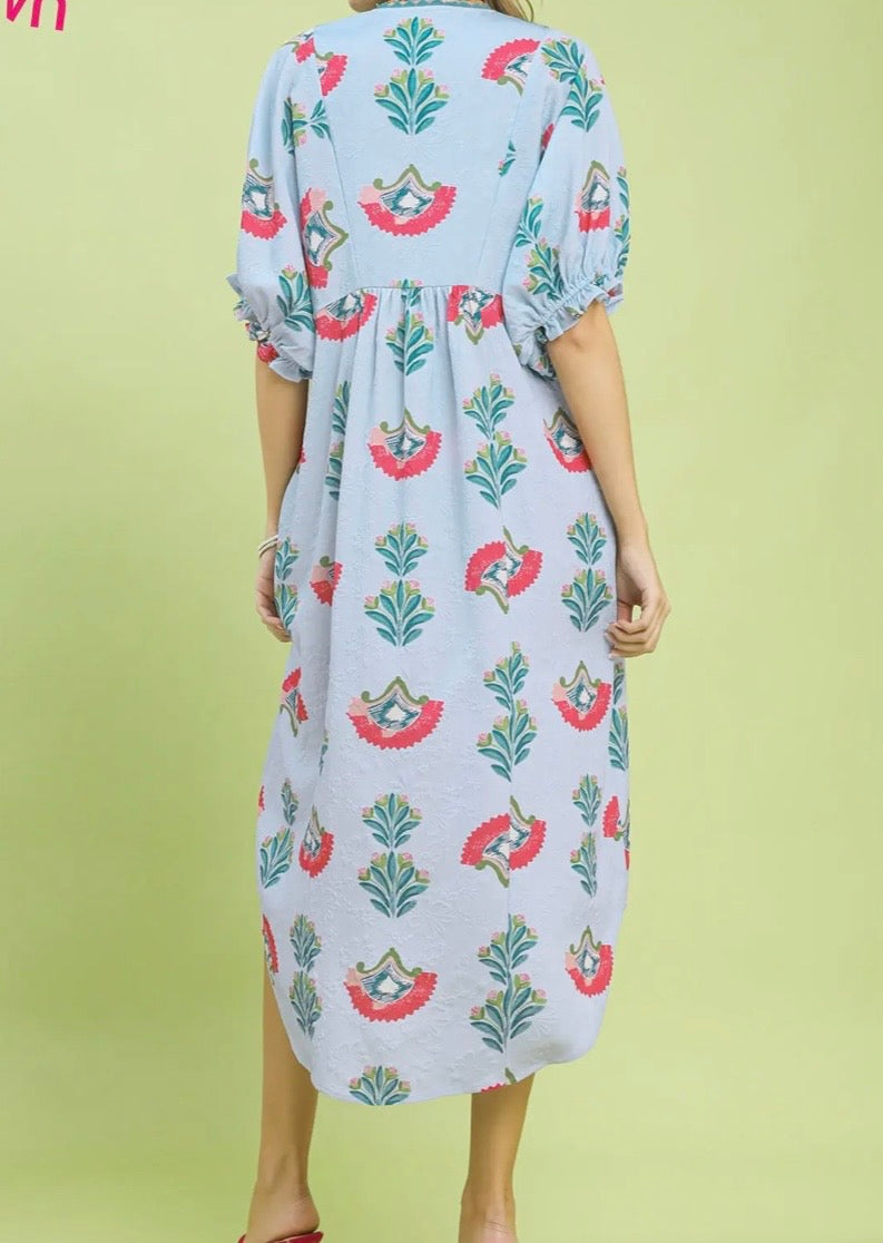 Wildflower Storybook Maxi Dress