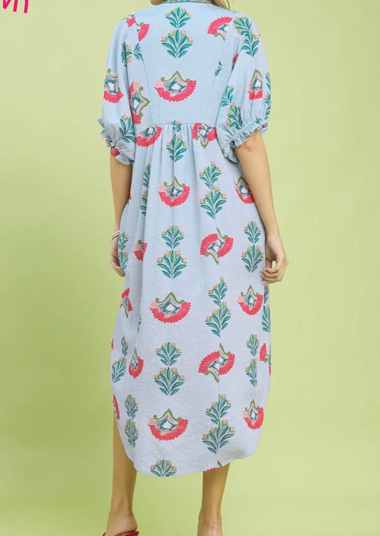 Wildflower Storybook Maxi Dress