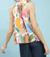 Watercolor Wildflower Halter Top