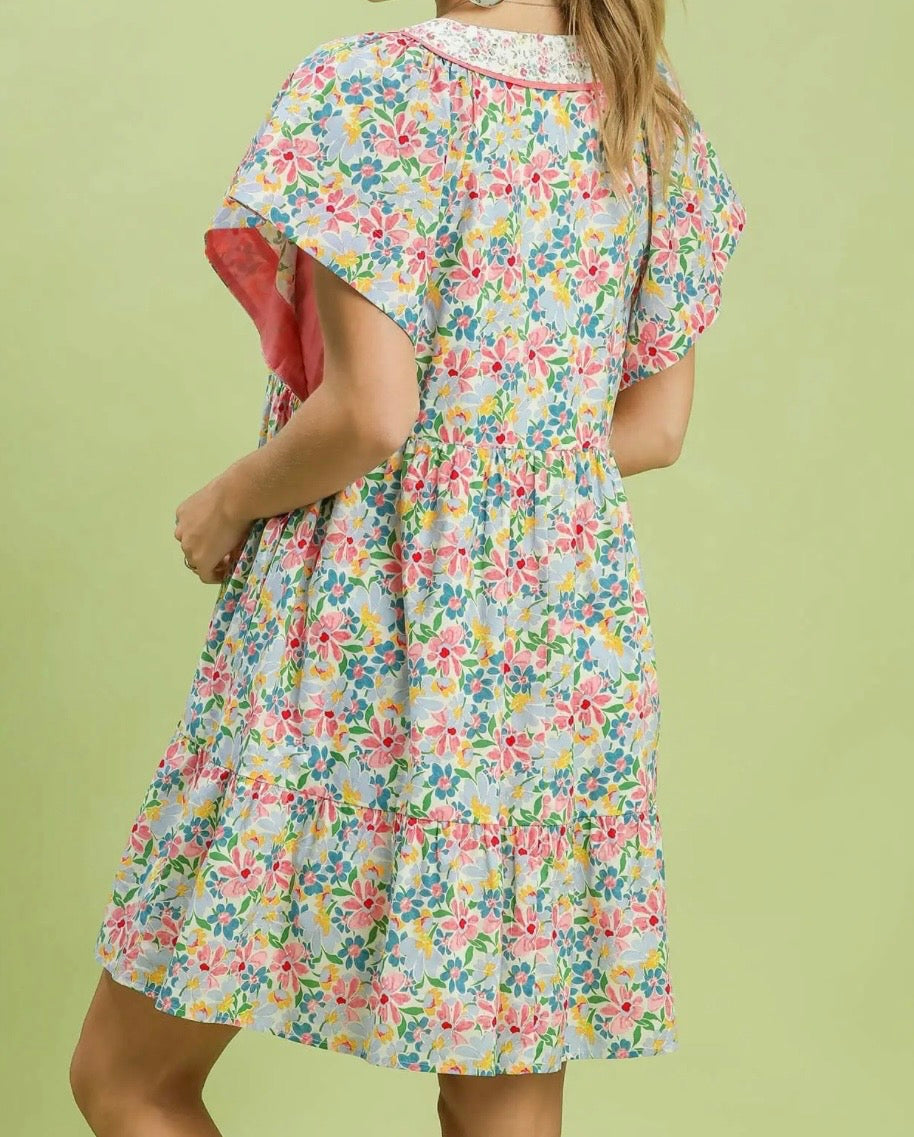 Garden Party Flutter Dress