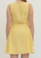 Lemon Meringue Gingham Dress