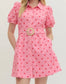 Pink Lemonade Polka Dot Dress