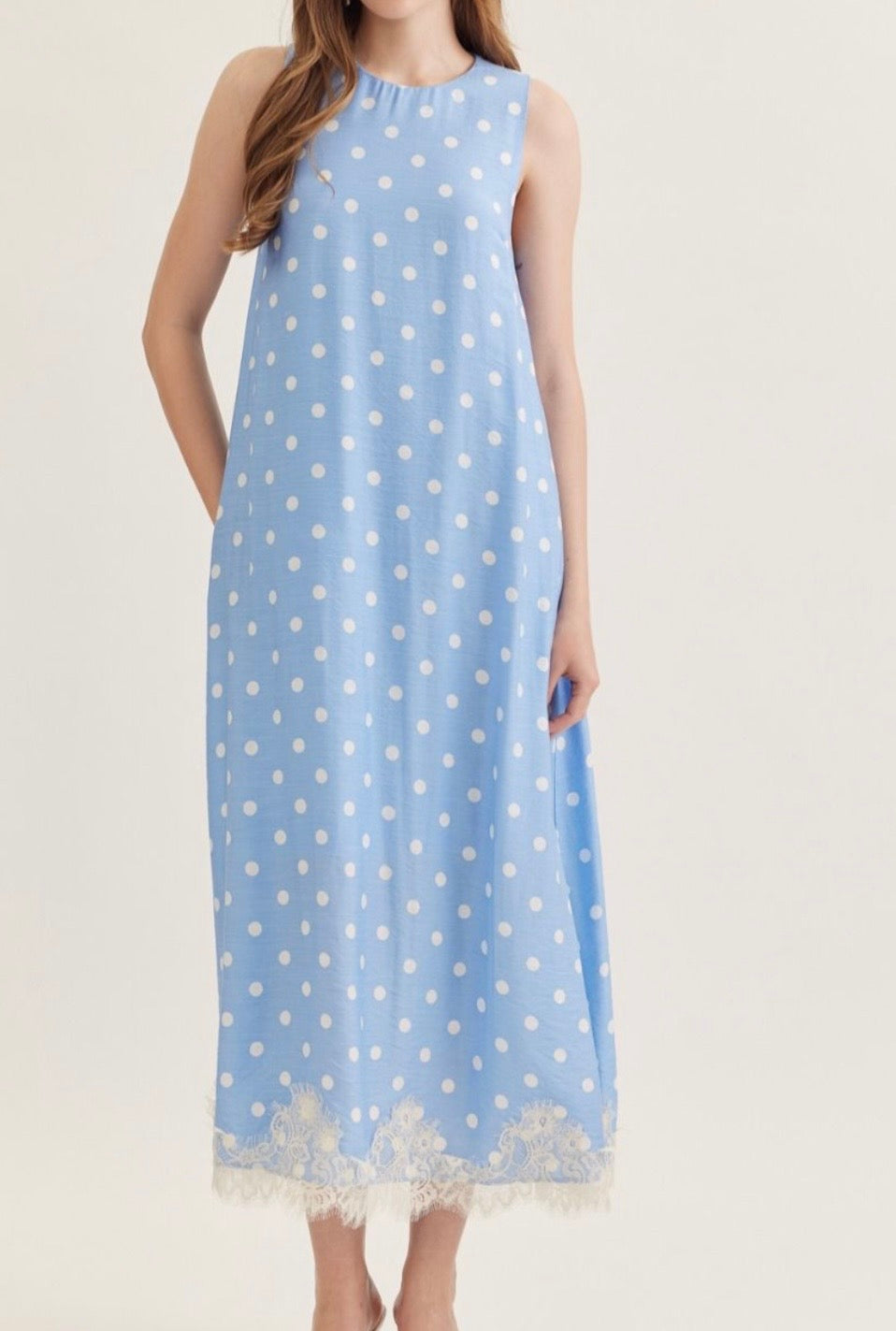 Daydream Dottie Lace Maxi Dress