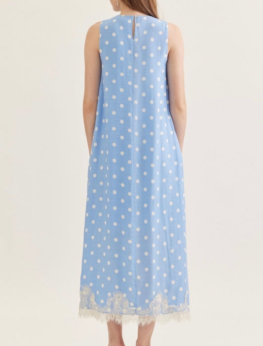 Daydream Dottie Lace Maxi Dress