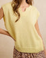 Saltair Textured Knit Top