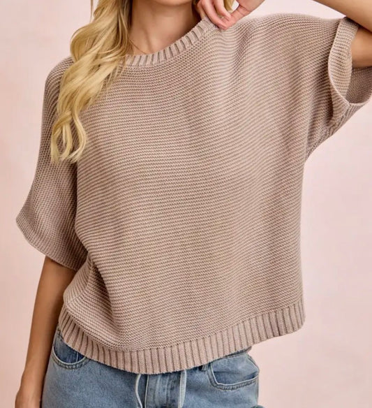 Go-To Knit Pullover Top