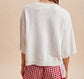 USA Sailor Boat Knit Sweater