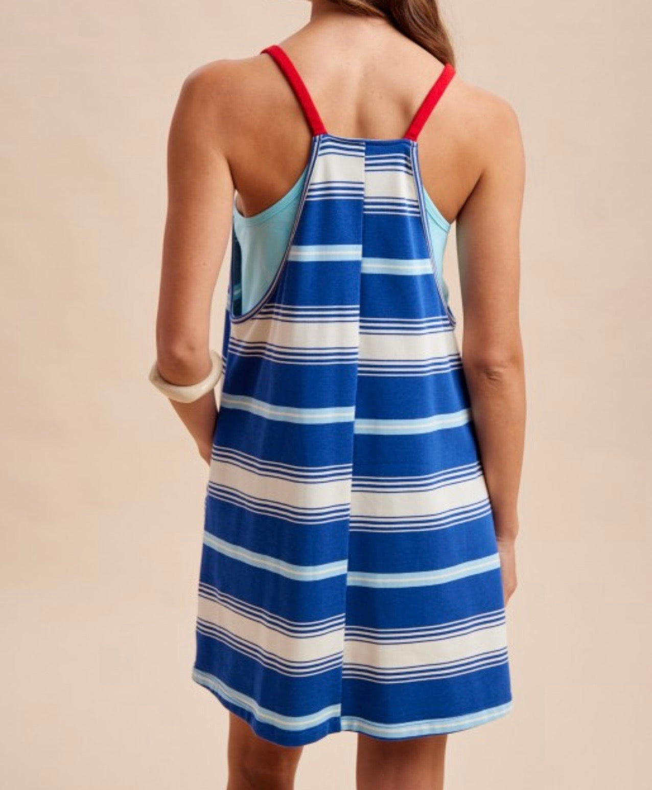 Firecracker Striped Dress
