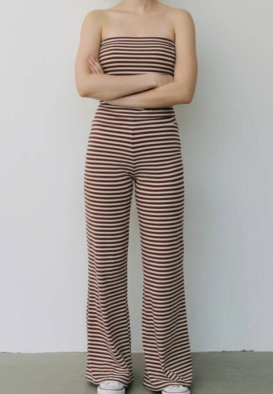 Cocoa Stripe Set
