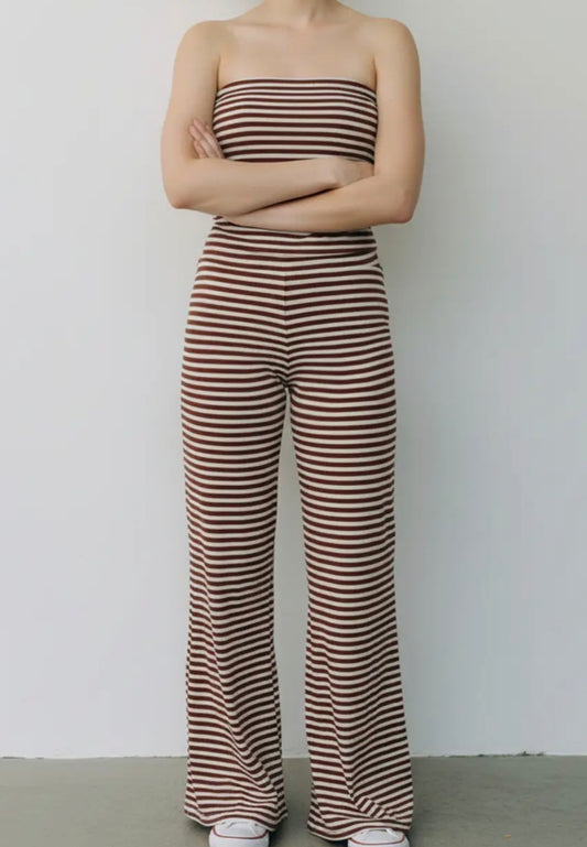 Cocoa Stripe Set