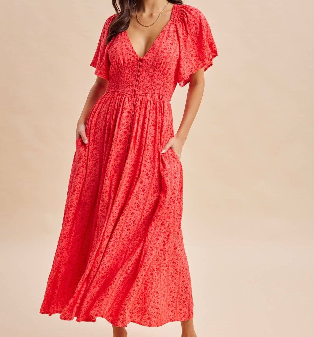 Strawberry Serenade Dress