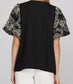 Moonlit Magnolia Sleeve Top