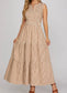 Honey Gingham Tiered Dress