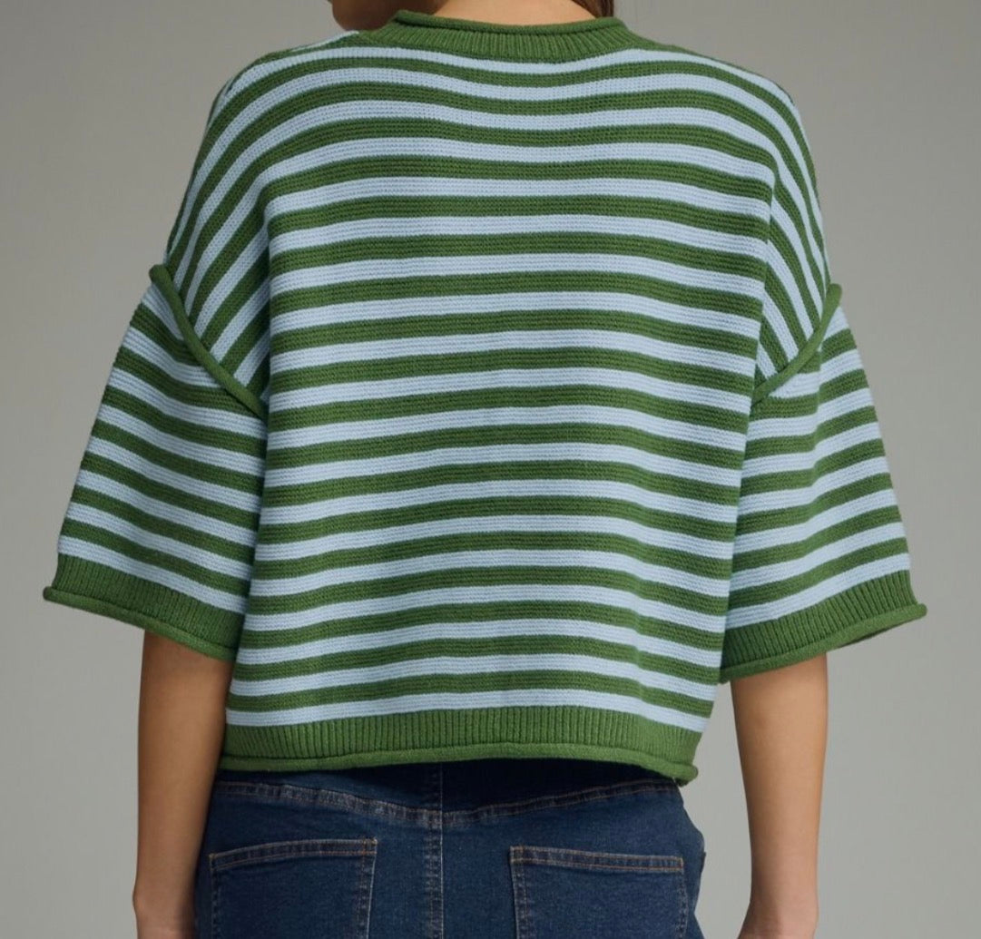 Sunny Stripe Knit Top