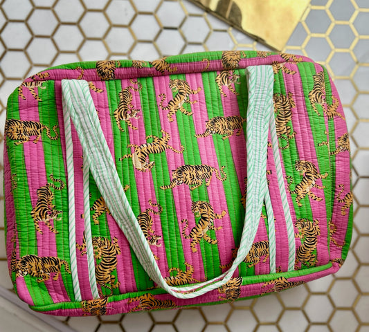 Quilted Duffel Bag