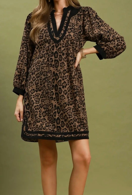 Bold & Beautiful Leopard Dress