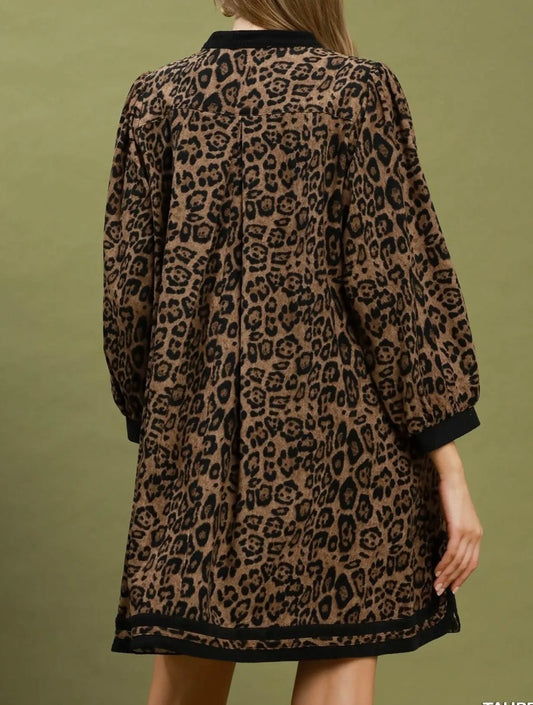 Bold & Beautiful Leopard Dress
