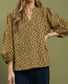 Olive Orchard Floral Top