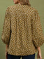 Olive Orchard Floral Top