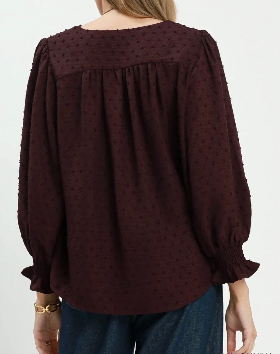 Mulberry Muse Top