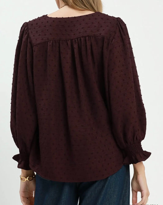 Mulberry Muse Top