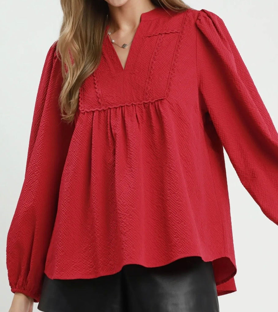 Ruby Harvest Top
