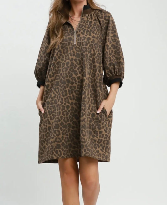 Zip Into The Wild Dress
