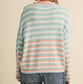 Boardwalk Breeze Striped Cardigan