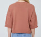 Exposed Seam Drop Shoulder Top